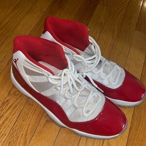 Cherry Red 11 Hightops. Offer and we can negotiate!